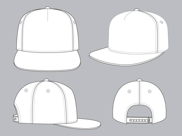 Snapback Template 1,100+ Snap Back Hat Stock Illustrations, Royalty-Free Vector Graphics ...