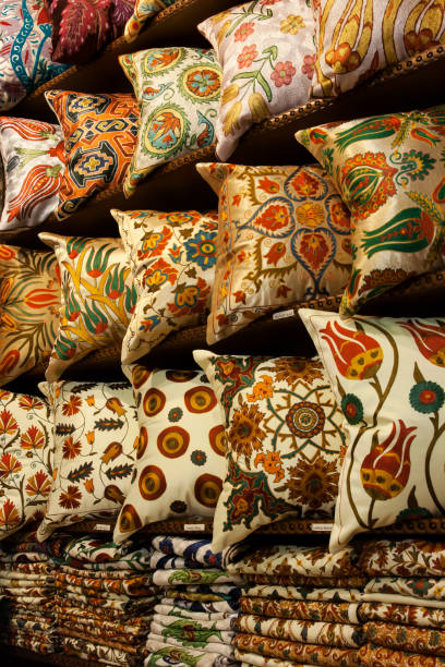 istock Turkish cushions  Grand Bazaar in Istanbul 1137364867