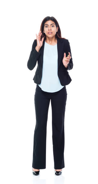 istock Businesswoman is shocked 1137366170