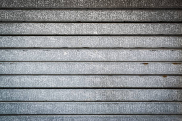 istock The closed shutter of a shop 1137369057