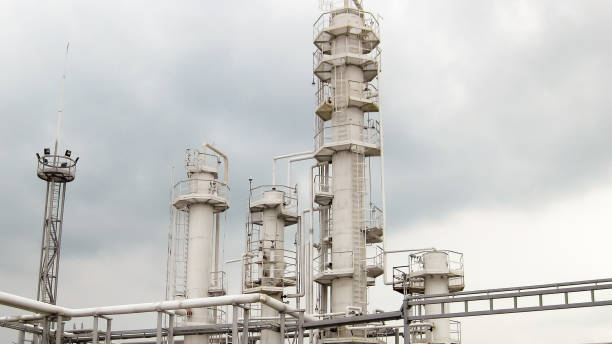 istock The oil refinery 1137369567