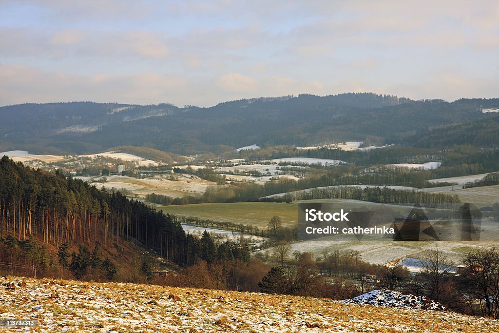 Vizovice highlands - Photo de Champ libre de droits