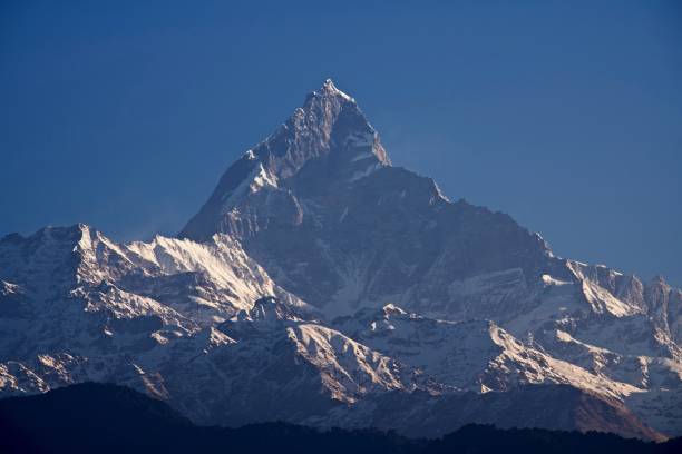 istock Machhapuchhre, Blue Sky, Sunrise, Pokhara, Nepal 1137373742