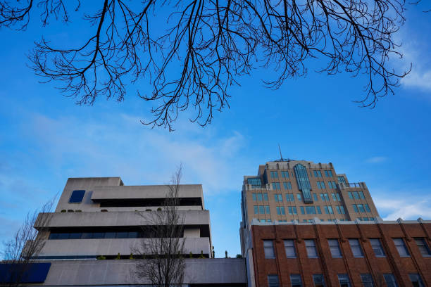 istock Office Building exterior downtown Victoria BC 1137385650
