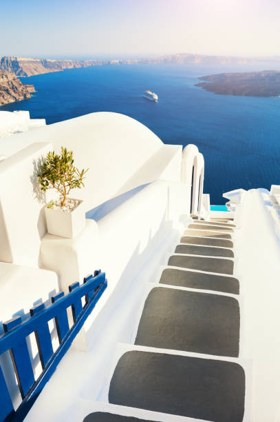 istock White architecture on Santorini island, Greece. 1137389080