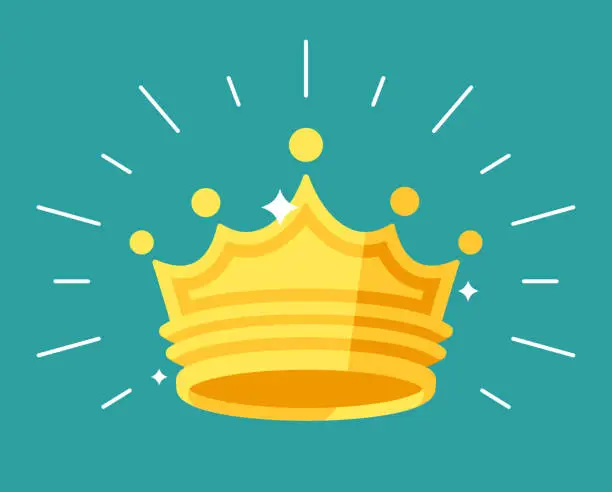 Vector illustration of Crown Symbol