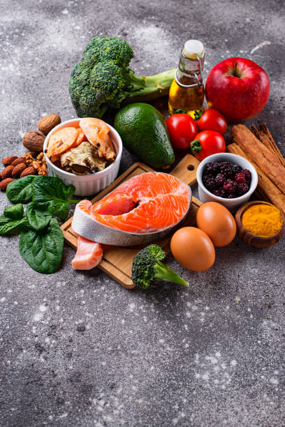 istock Food for brain and good memory 1137396095