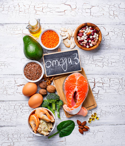 istock Products sources of Omega-3 acids 1137396108