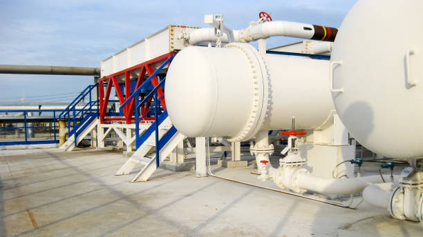Old Cooling water tower for effluent treatment  system and environment treatmentOld Cooling water tower for effluent treatment  system and environment treatment