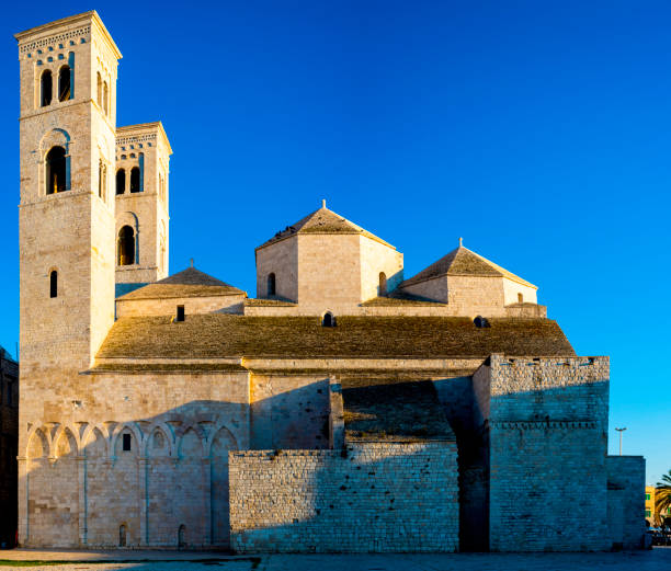 istock Molfetta town in Apulia, Italy.  Apulian Romanesque style. 1137400612