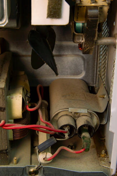 istock disassembled microwave in the process of repair 1137400623