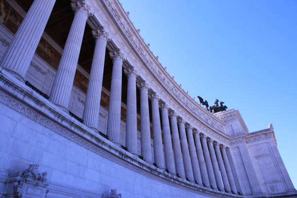 istock Altare della Patria, series of pillars 1137401209