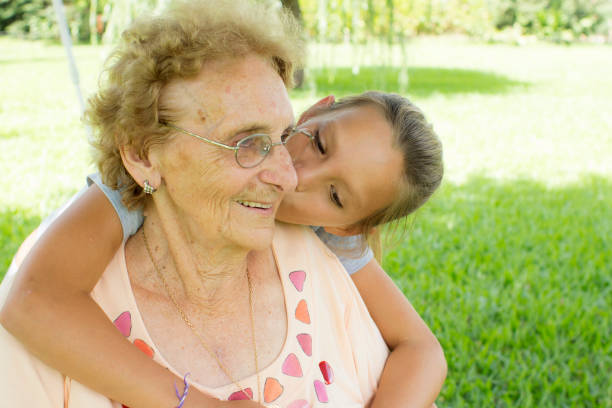 istock Grandmother and grandson 1137412756