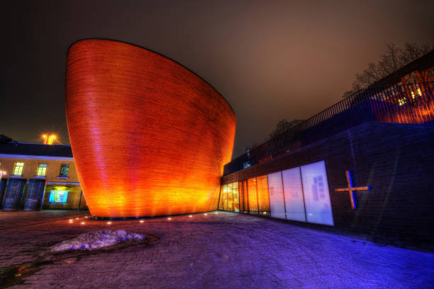 Kamppi Chapel, Helsinki, Finland taken in 2014