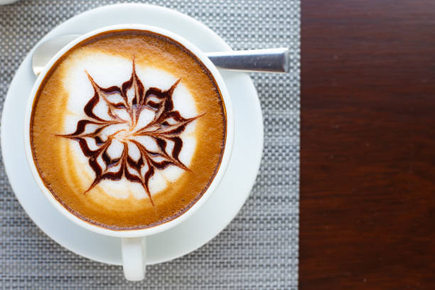 istock Close shots, hot coffee in a white cup 1137421244