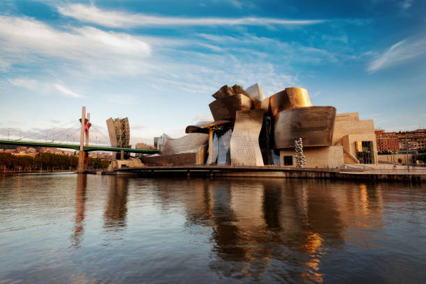 Guggenheim Bilbao Spain stock photo