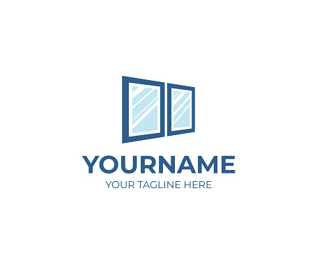 Window Services Design Window Replacement Vector Design Window ...