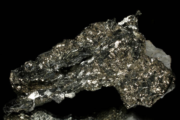 istock Gold color Marcasite Crystals 1137432770