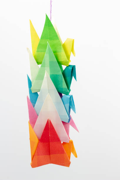 istock Origami birds against a white background 1137436852