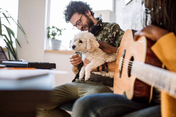 istock Happy musician family 1137437947