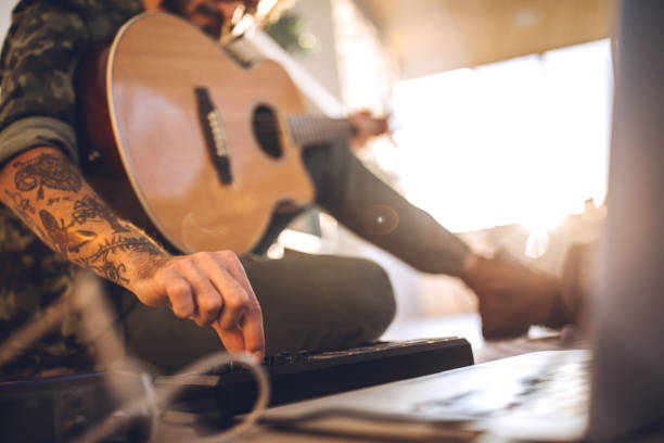 istock Unrecognizable musician playing guitar 1137439036