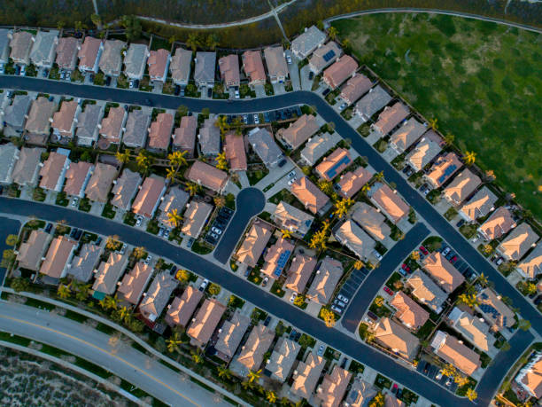 istock Suburban Development - Aerial Shot 1137440476