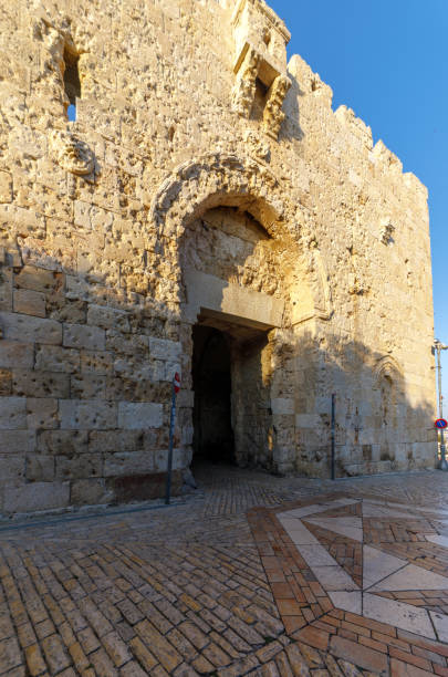 istock Zion gate in a wall of Jerusalem at sunset 1137441313