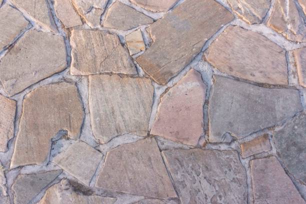 istock Background of a cobblestone floor 1137460339