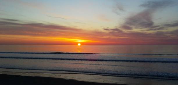 istock Amazing Sunrise on the sea in Ogunquit serene morning 1137461233