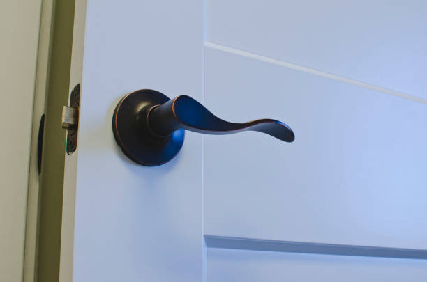 istock A ajar door in the showroom 1137462853