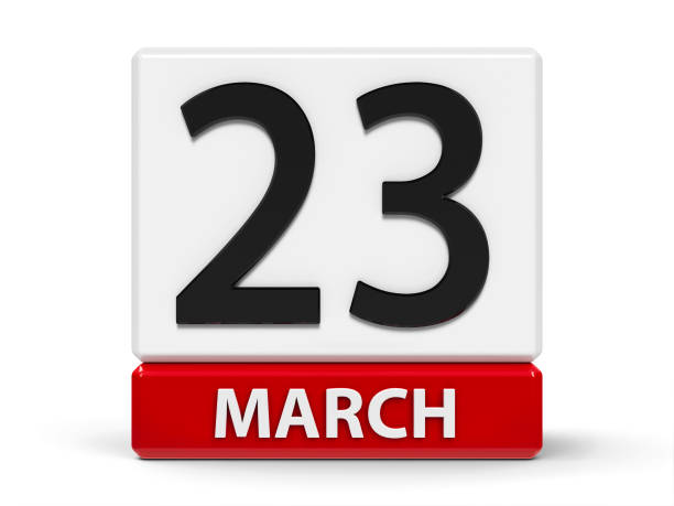 istock Cubes calendar 23rd March 1137464781