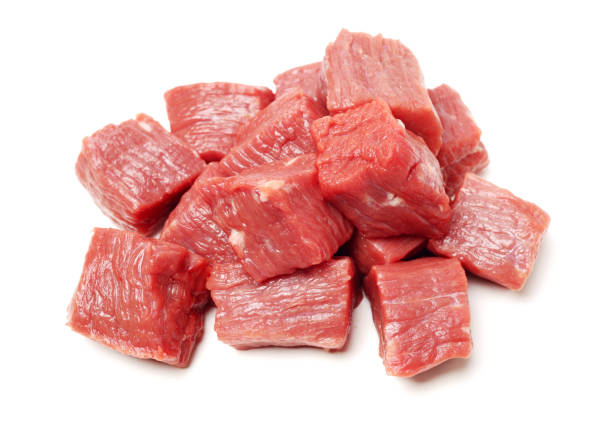 istock huge red meat chunk isolated over white background 1137472130