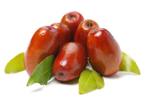 istock jujube or chinese date on white background 1137472317
