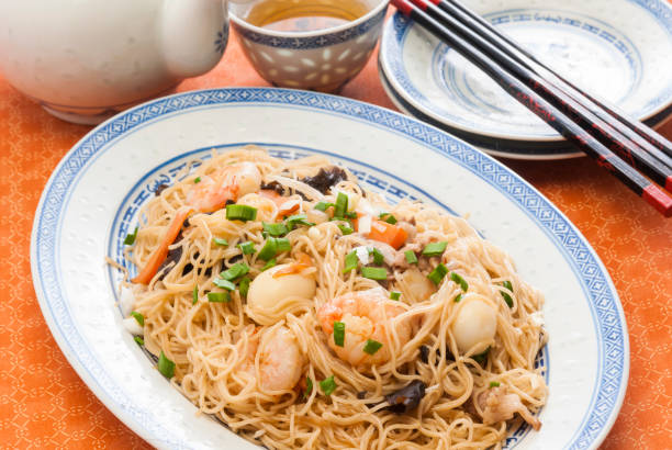 istock Chinese rice noodles 1137473057