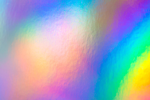 un papel de holograma colorido photo