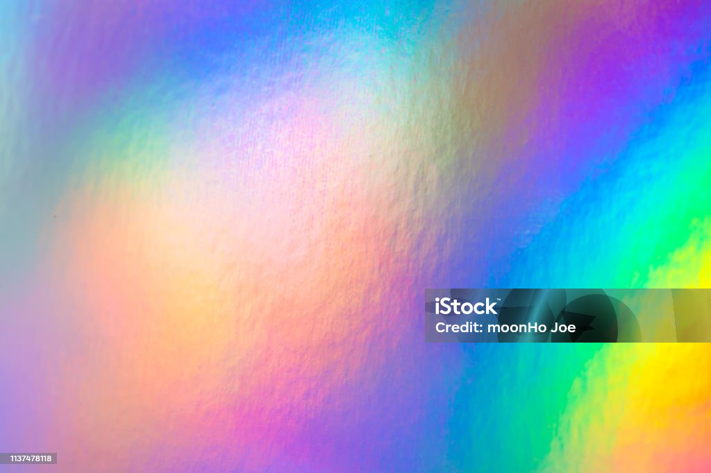 A Colorful Hologram Paper Stock Photo - Download Image Now - Hologram,  Holographic, Paper - iStock