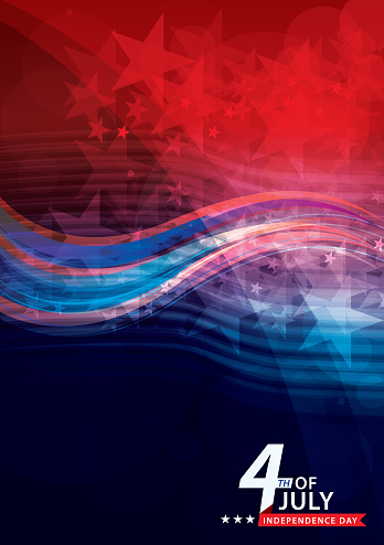 A vector illustration to show Patriotism background