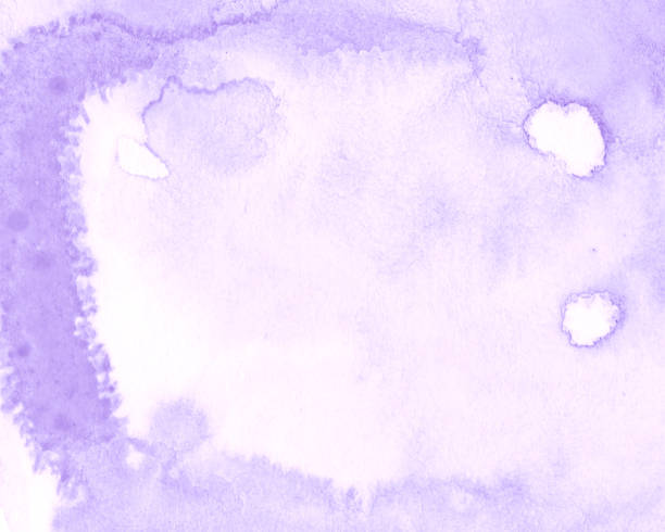 istock Lilac pastel watercolor frame with torn strokes and stripes. Abstract background for design, layouts and patterns. 1137485174