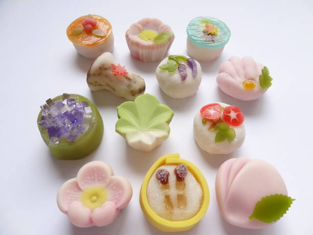 istock Four seasons of Japanese sweets 1137485976