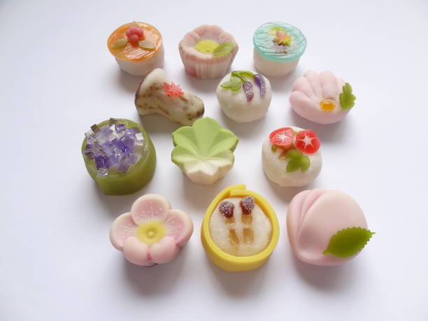 istock Four seasons of Japanese sweets 1137485985