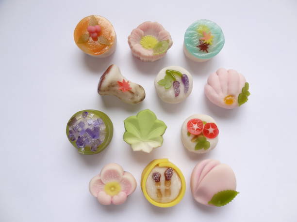 Four seasons of Japanese sweets