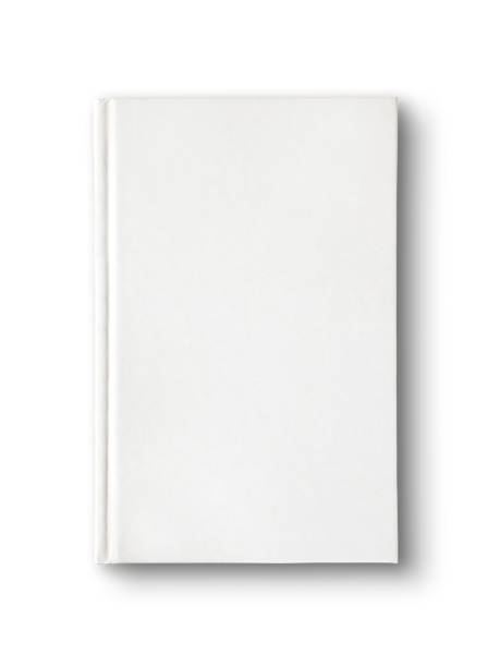 dizionario vuoto chiuso, libro isolato su bianco - book single object white blank foto e immagini stock