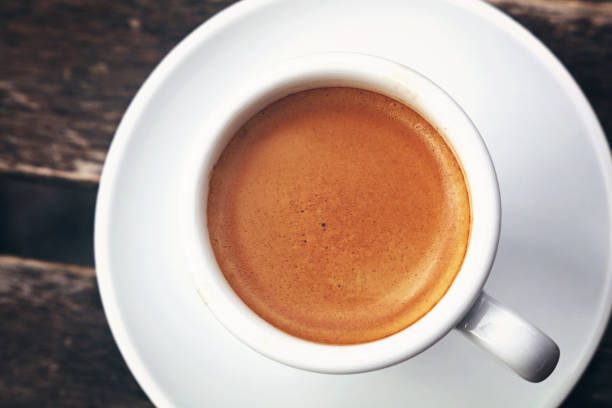 istock Directly Above Shot Of Coffee On Table 1137500467