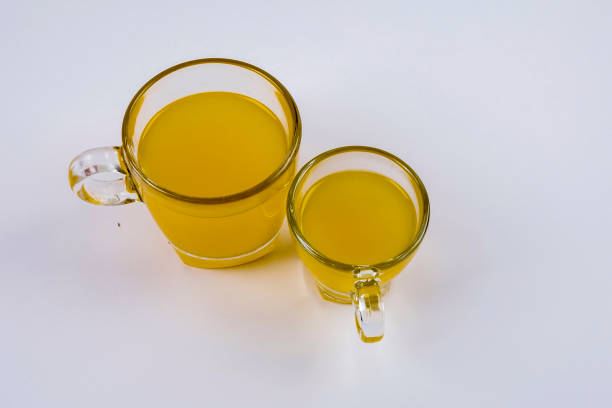 istock High Angle View Of Drink Against White Background 1137505216