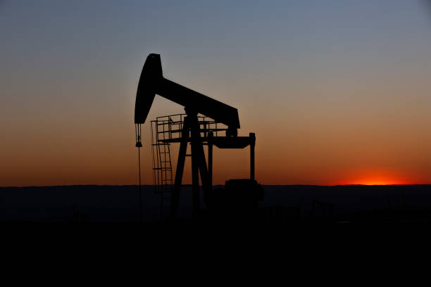 istock View of Pumpjack at Sunset 1137506981