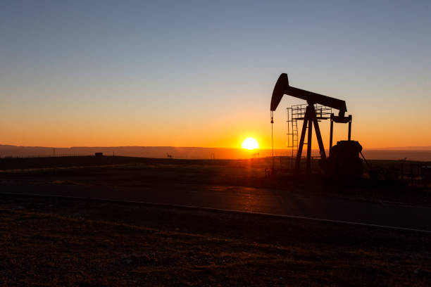 istock View of Pumpjack at Sunset 1137507502