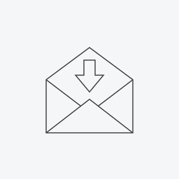 Vector illustration of Mail Icon