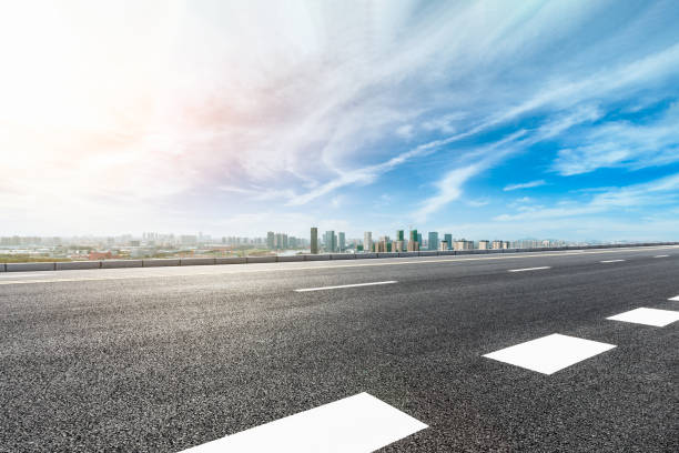 istock Asphalt highway passing through the city above in Shanghai 1137514911