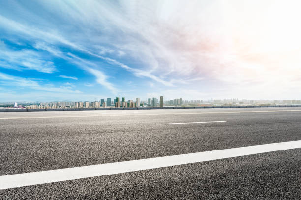 istock Asphalt highway passing through the city above in Shanghai 1137518395