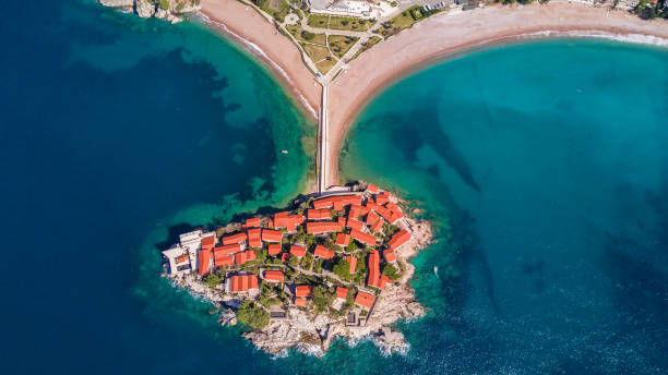 istock Island Sveti Stefan Montenegro 1137519353